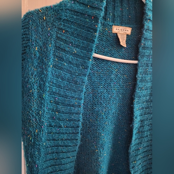 #050 Arizona Small Open Front Short Sleeve Cardigan - Picture 7 of 12